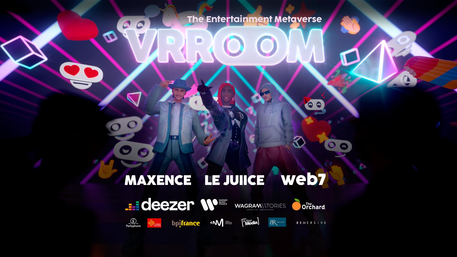 vrroom concert platform launch event