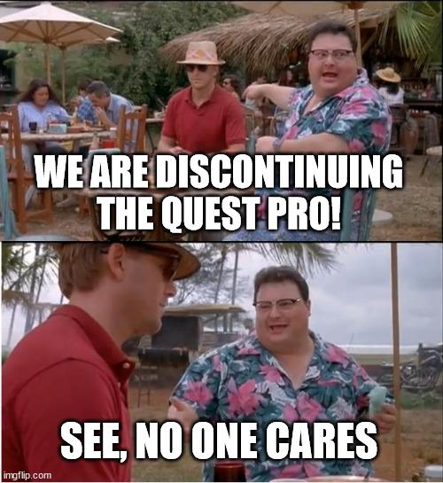 quest pro discontinued