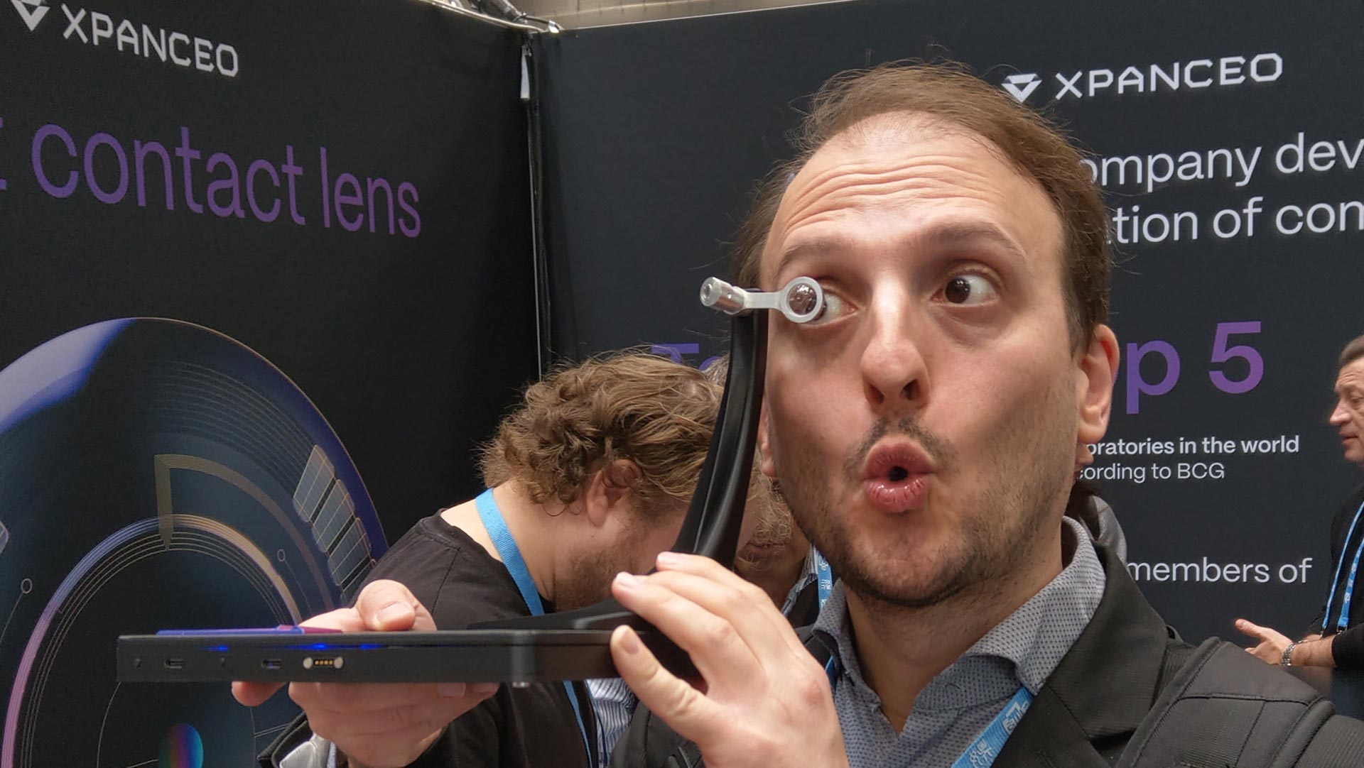 xpanceo smart contact lenses hands on review