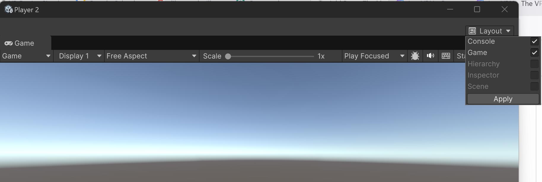unity multiplayer play mode additional windows