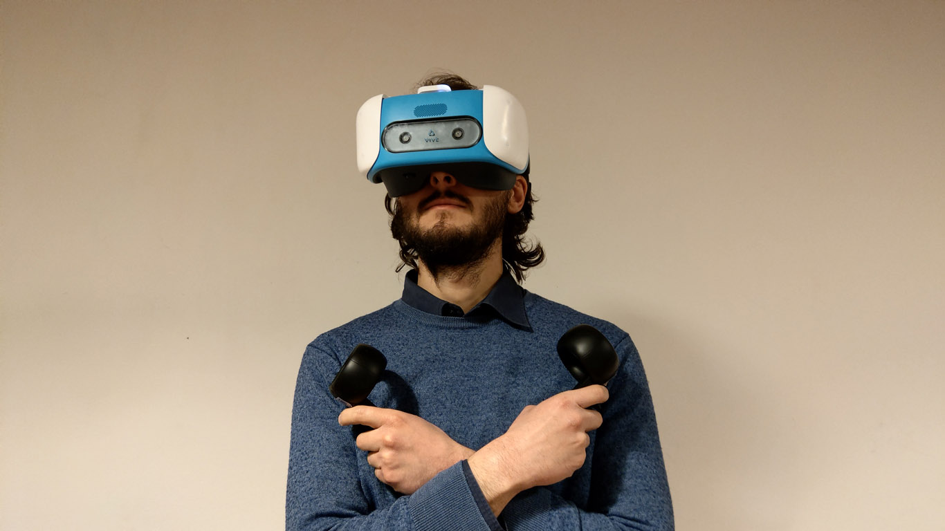 controladores vive focus 6 dof unboxing como instalar