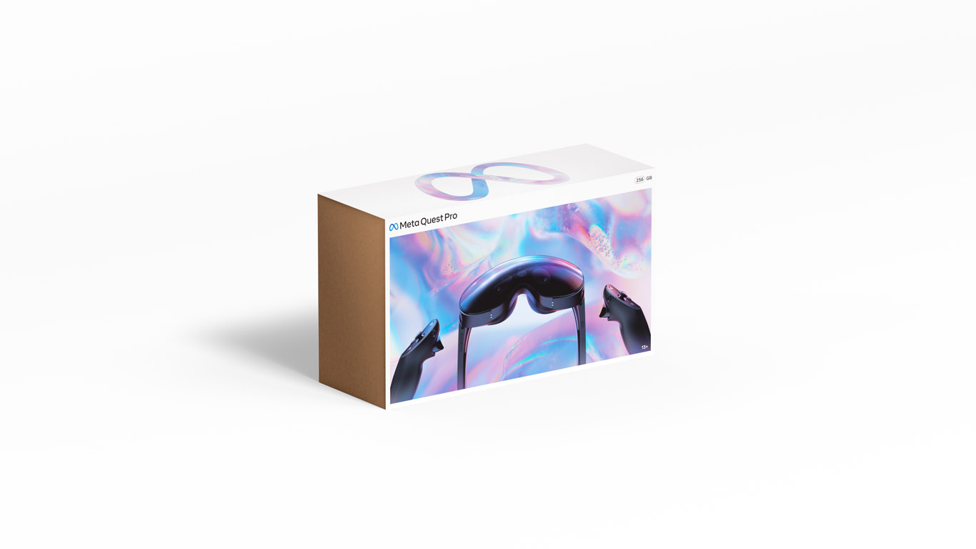 Meta Quest Pro packaging box 
