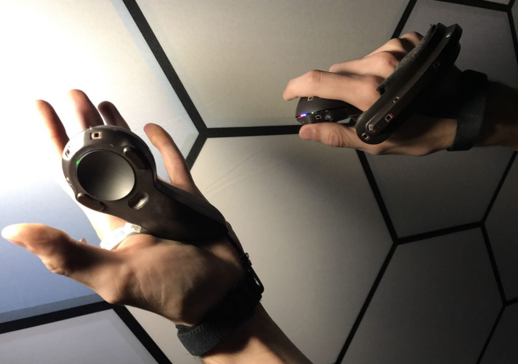 New steam vr controllers