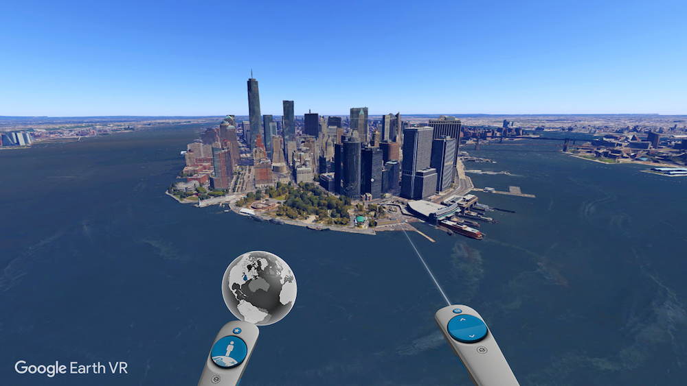 Google Earth VR for HTC Vive