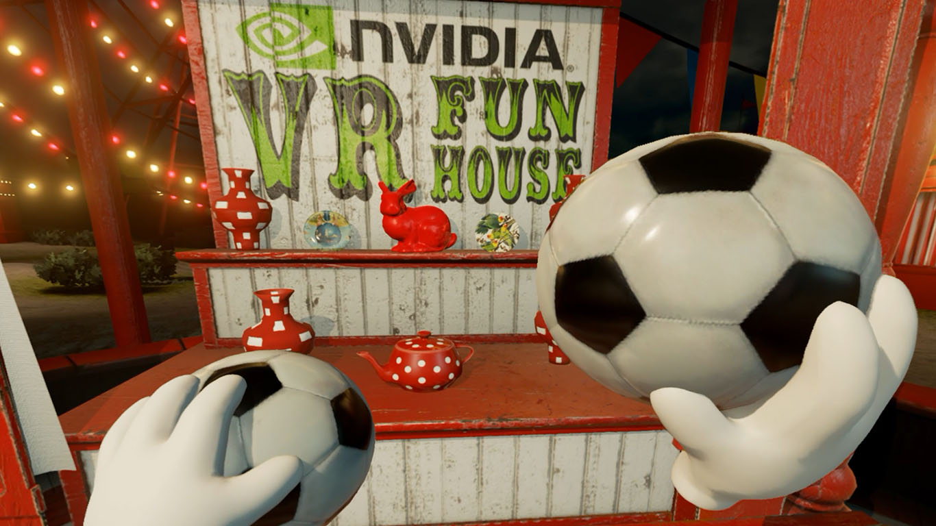 NVidia VR funhouse game review