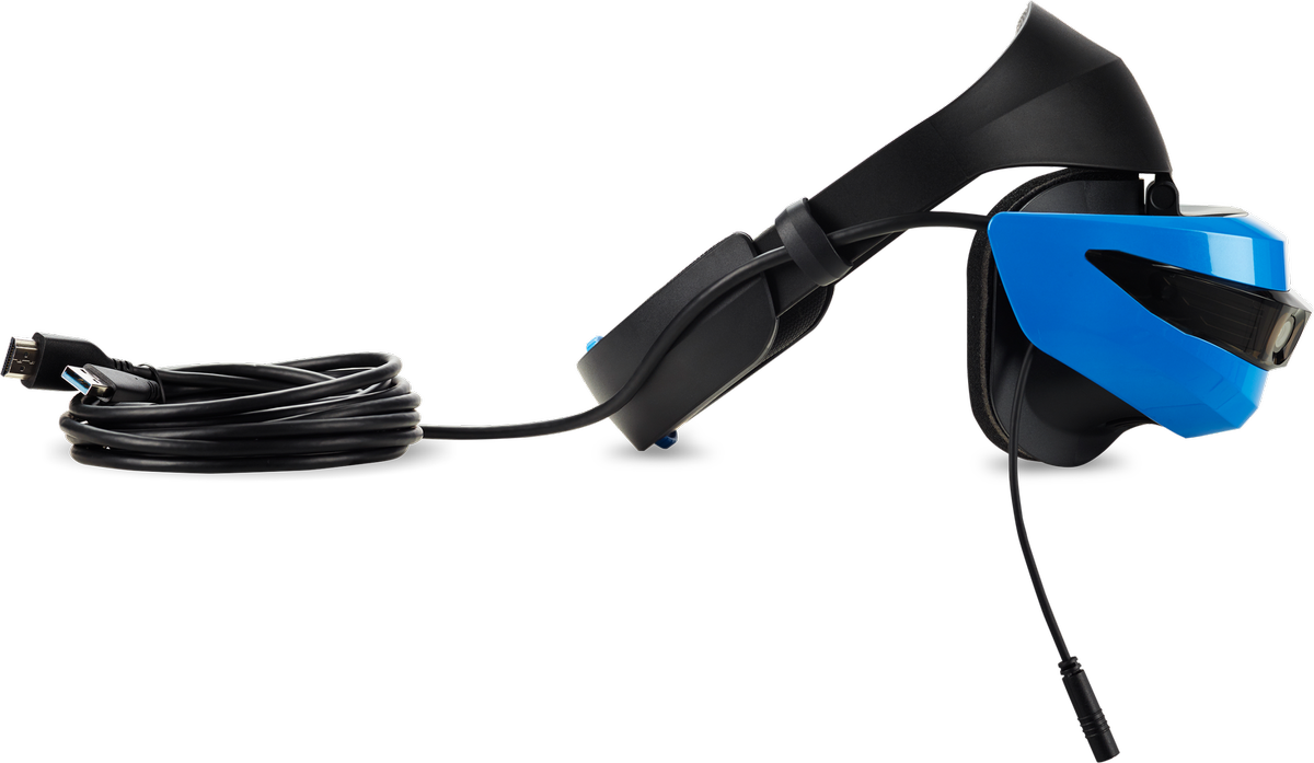 Acer mixed reality headset with controllers