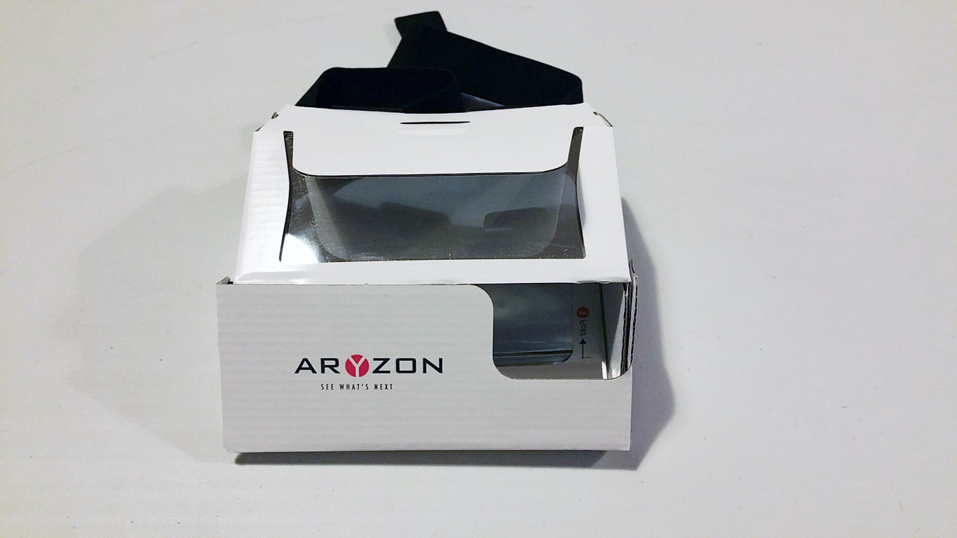 aryzon AR cardboard viewer review