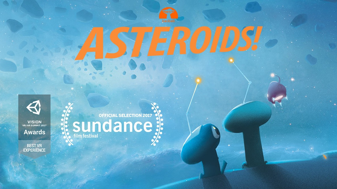 Asteroids! review: a nice short VR animation movie