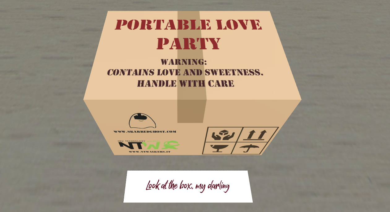 Make your Valentine’s day wishes in augmented reality with Portable Love Party!