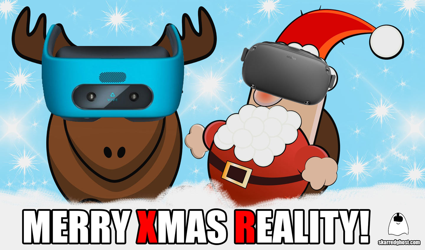 virtual reality merry christmas