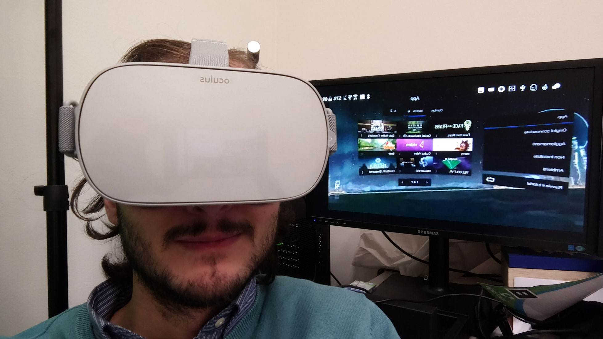 how to oculus go casting streaming pc phone