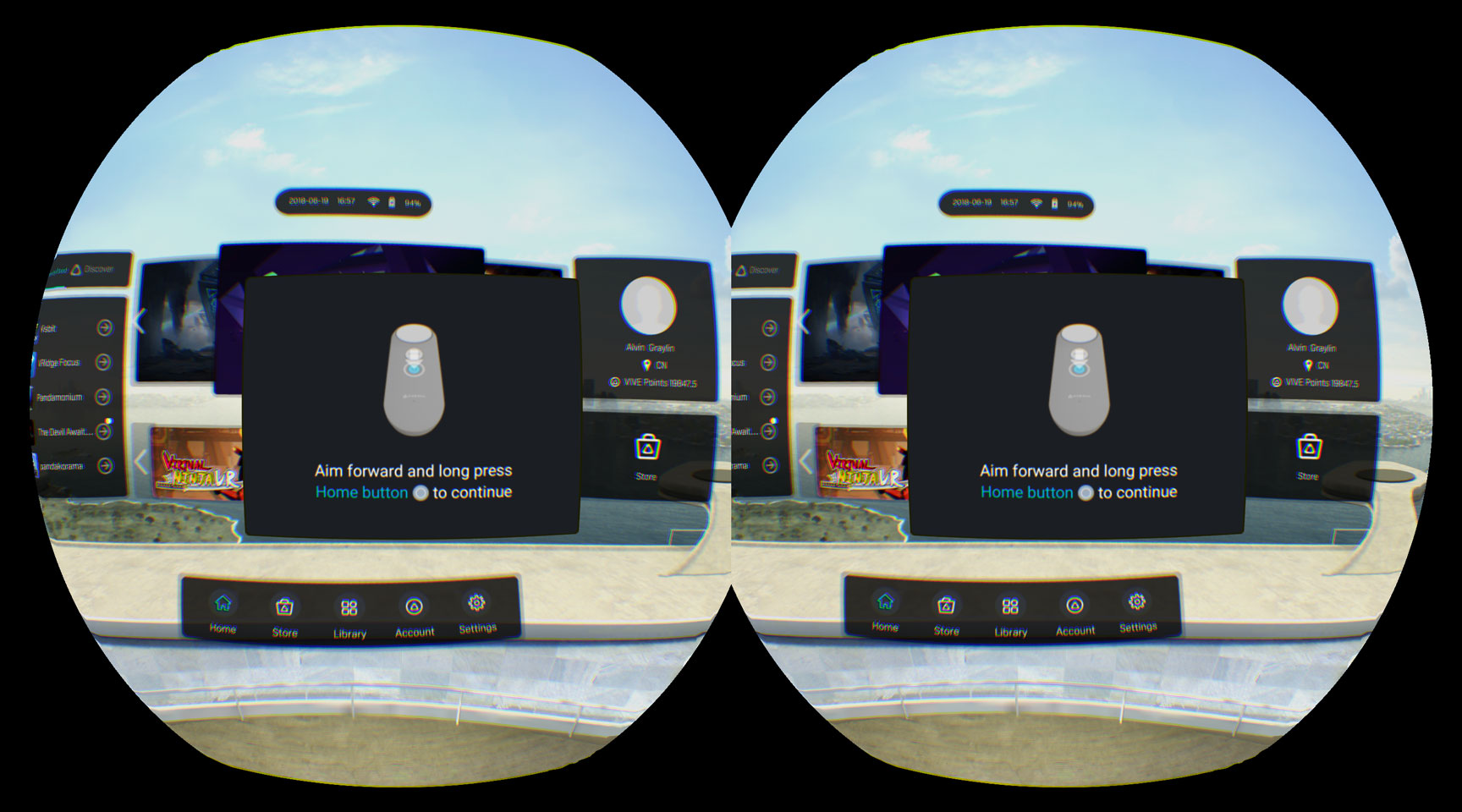 How to suppress the controller pairing popup in your Vive Focus app