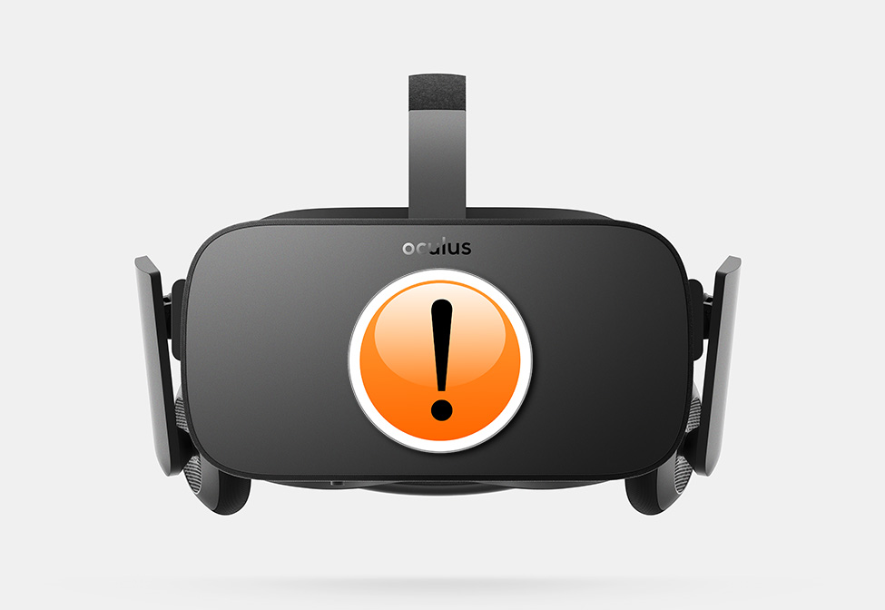 oculus rift update warning