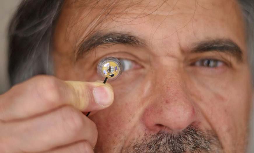 AR contact lenses are far away, but a new research is paving their way