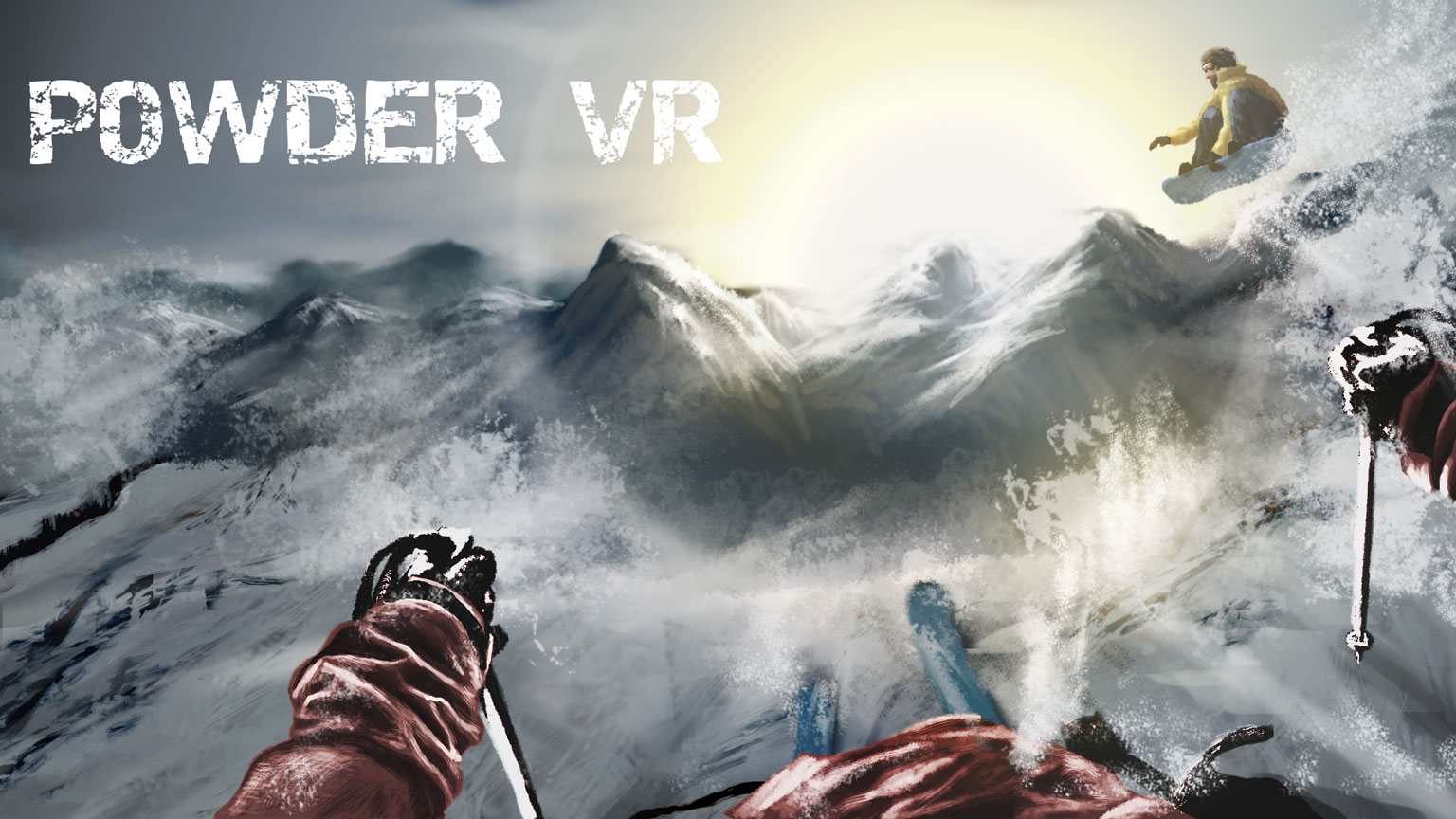 Get ready to do some crazy winter stunts with Powder VR