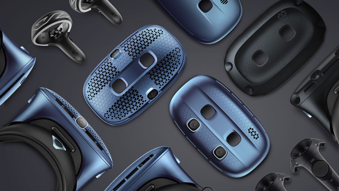 Vive Cosmos becomes four! New faceplates add mixed reality and much more