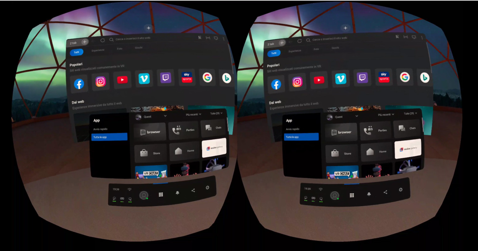 How To Activate Oculus Quest's Multiwindow Browser, Passthrough ...