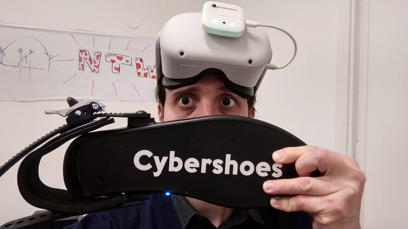 Cybershoes for Quest review: a new way of walking in VR