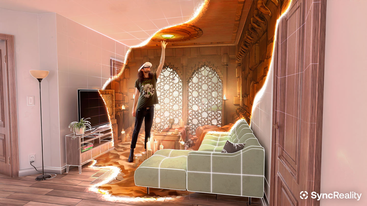AWE 2022: SyncReality turns your room into a cross-realities playground