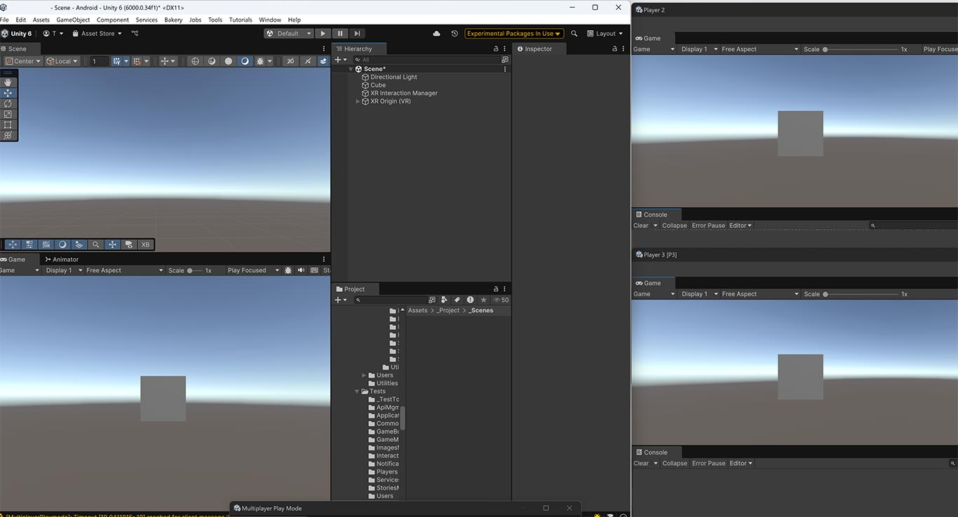 how to unity multiplayer vr steamvr