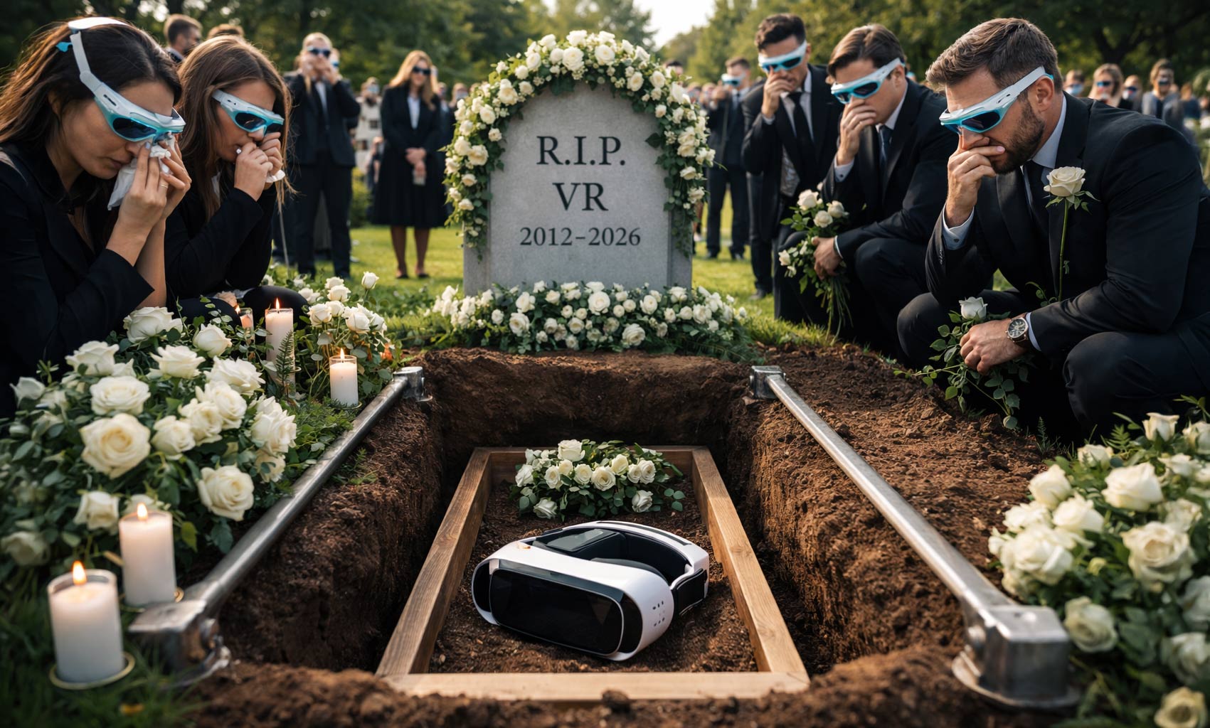 Join the VR funeral event to celebrate the end of the metaverse [APRIL FOOLS’ POST]