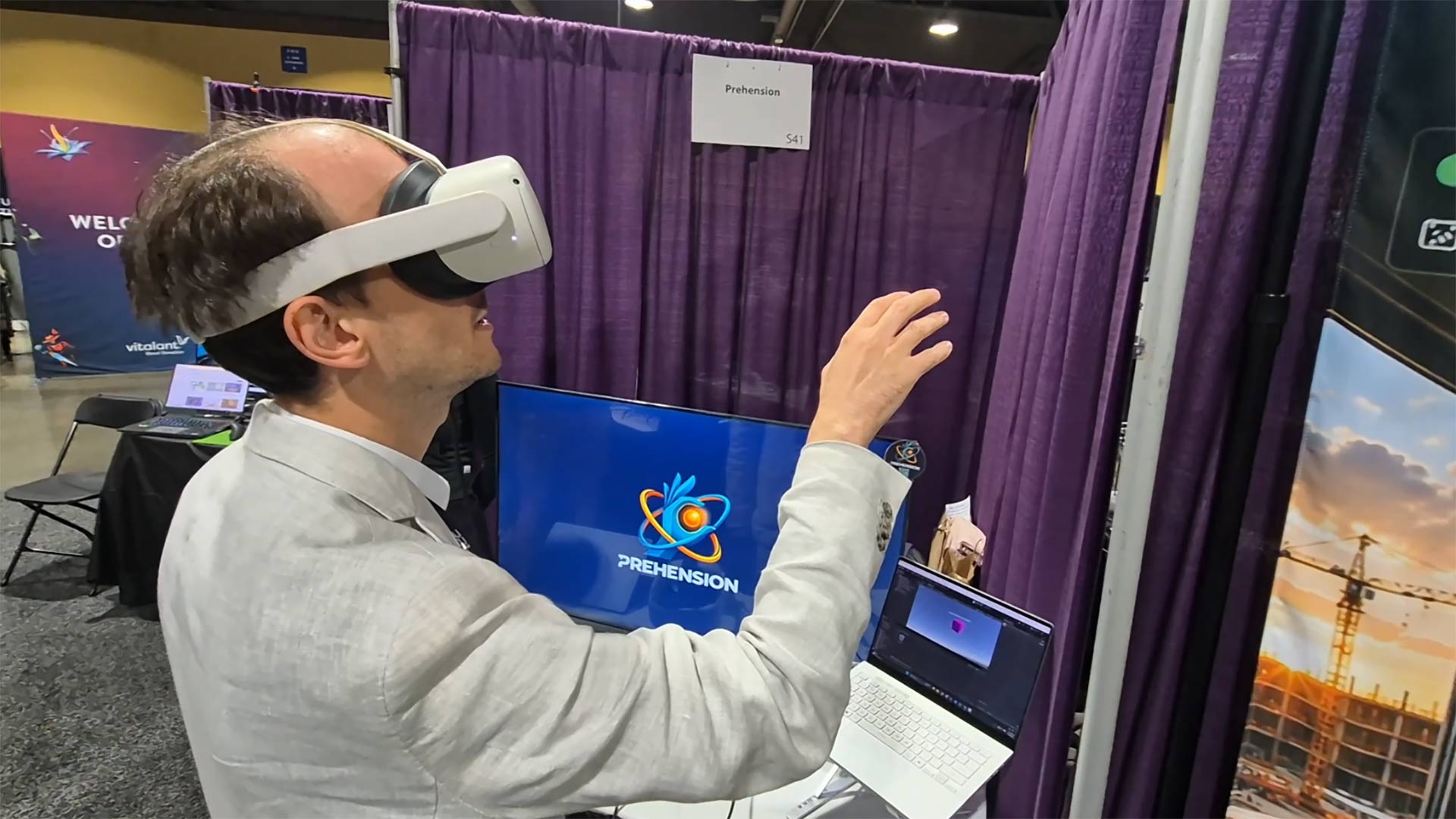 prehension hand gestures ai vr impressions