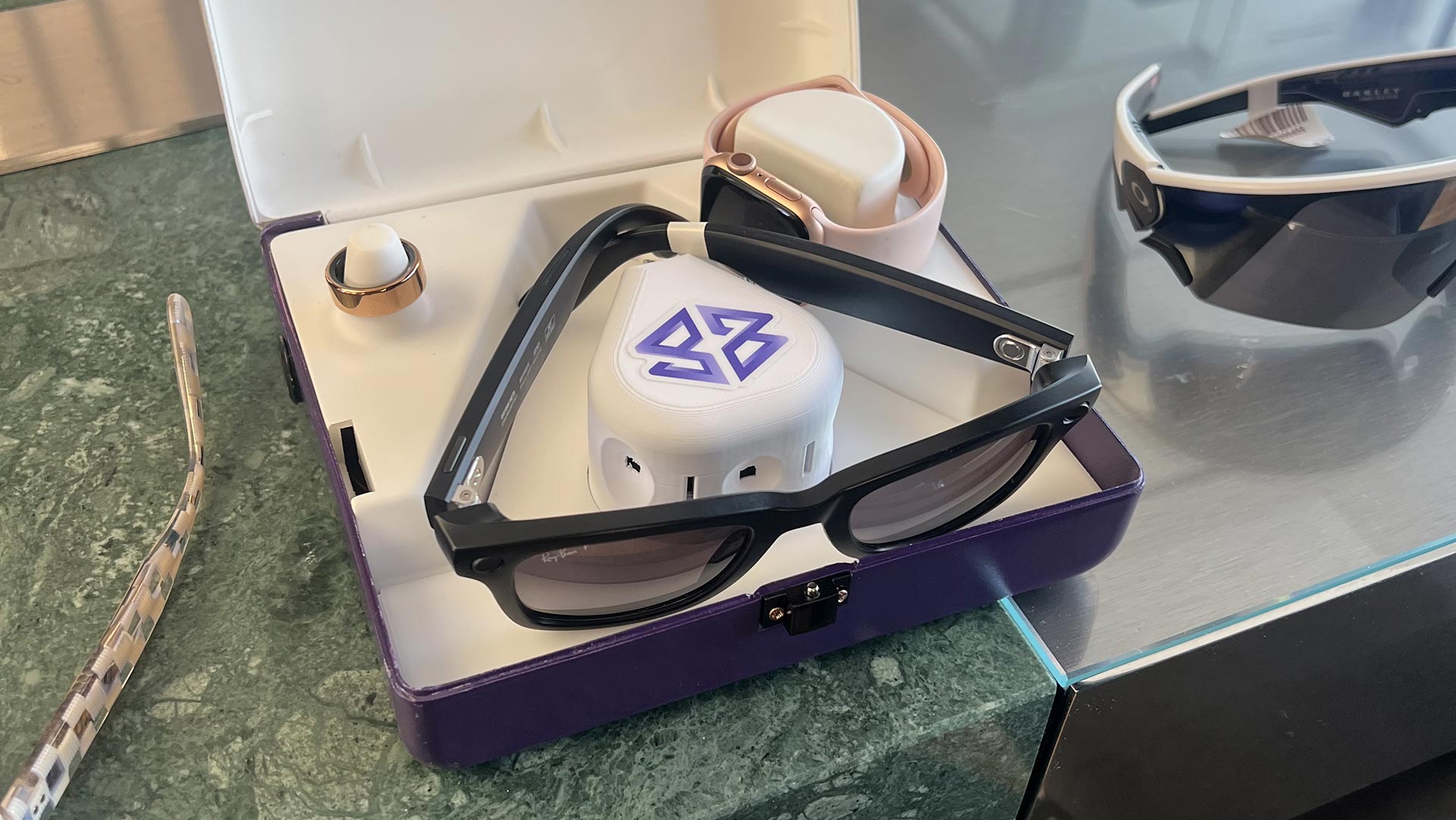 cleanbox nano smartglasses sanitization